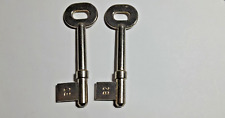 2 x LEGGE Mortice Lock Key Blank - Type B2 5 Gauge New Old Stock (4522)