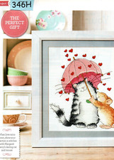 CROSS STITCH CHART CAT & MOUSE