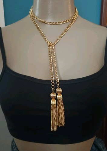 Vintage gold tone - gold, double