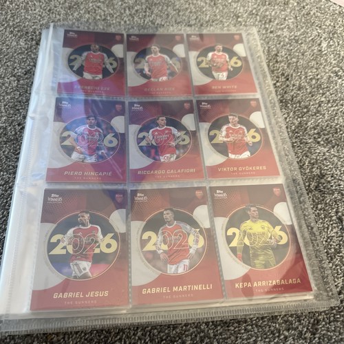 Topps arsenal winners - arsenal,