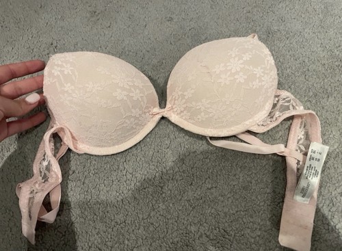 Pink push bra from primark - pink, up
