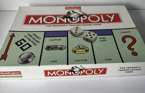 Monopoly 1996 edition board - monopoly,