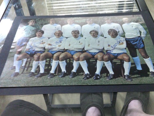 Tottenham hotspur signed - ,