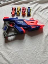 Nerf Nitro Longshot Smash Blaster Gun With 5 Foam Cars