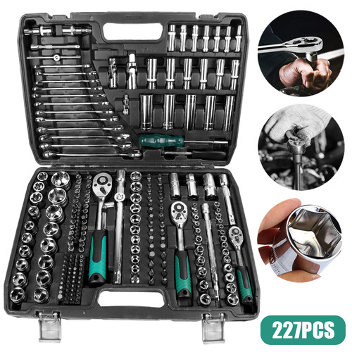 227x socket set 4 - 1/2", 1/4''