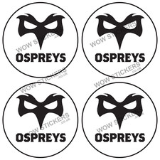 Ospreys Rugby Stickers Laptop