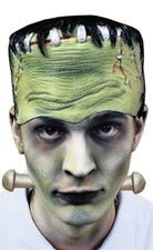 Frankenstein Headpiece Neck Bolts Monster Latex Halloween