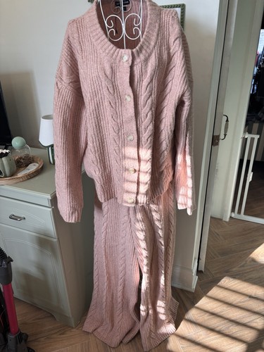 Plt knitted lounge suit two - lounge,