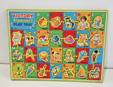 Vintage victory alphabet - victory, play