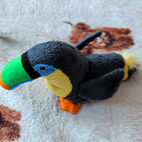 Russ berrie toucan bird plush - toucan,