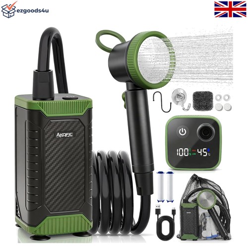 Intelligent led camping shower - intelligent,