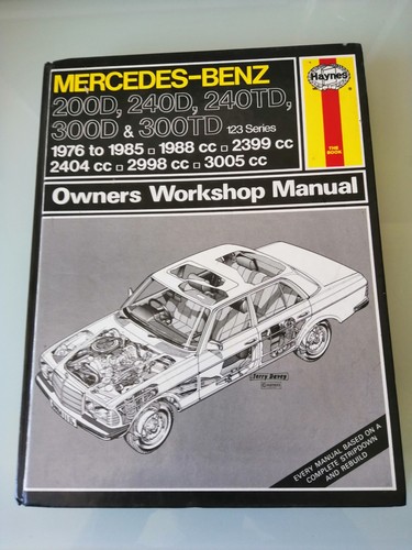 Haynes mercedes benz w123 - haynes,