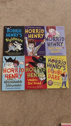 Horrid henry books - x, 6