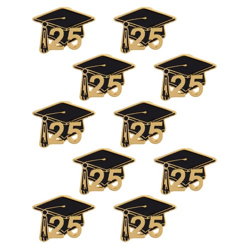 10pcs graduation cap - cap, brooch