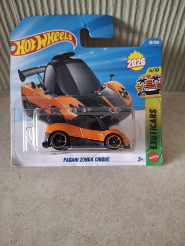 Hot wheels pagani zonda - hot,