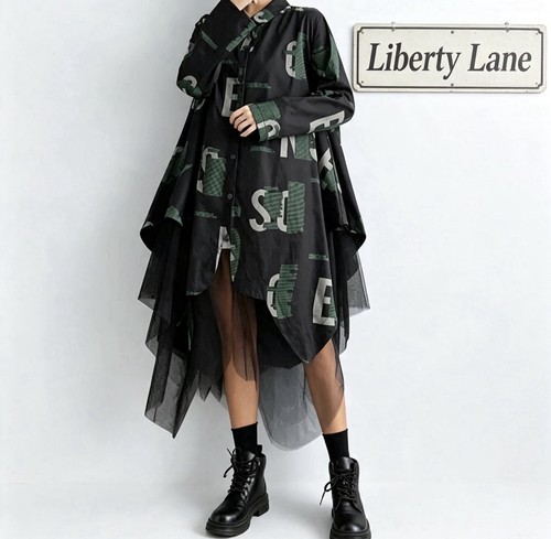 Ladies black grey - ladies, floaty