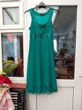Womens Emerald green party