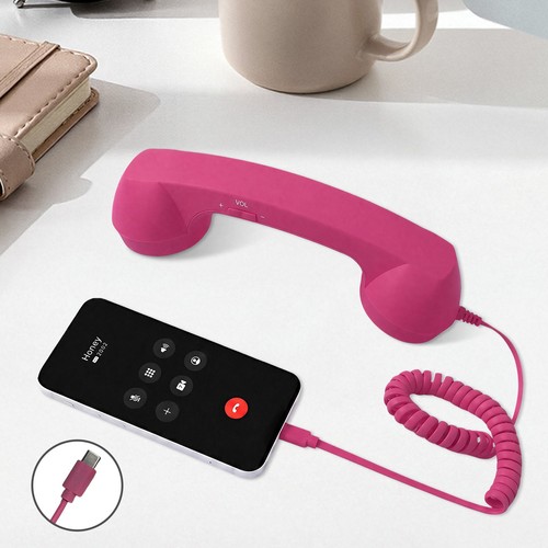 Retro phone handset usb for - phone, c