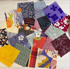 Kimono Scraps Japanese Antique