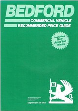 BEDFORD HA CF VAN , KB TK TL