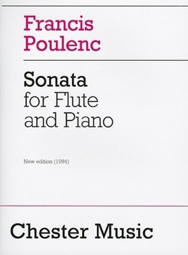 Sonata for flute and piano - for,