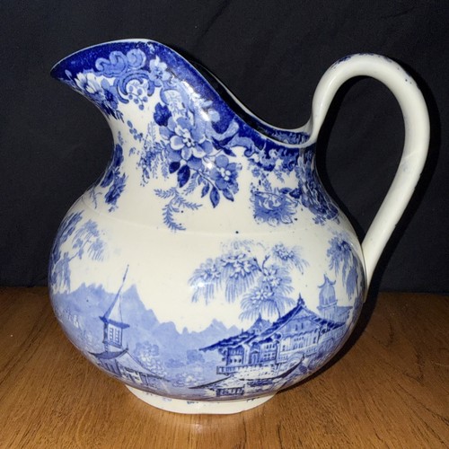 Antique minton genovese - antique, blue