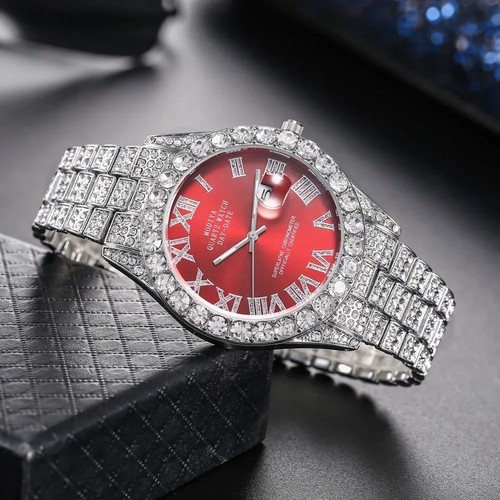 Hot sale diamond bling watch - hot,