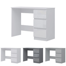Home Office Desk White or Grey