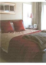 Mahogany Color CA King Sleigh