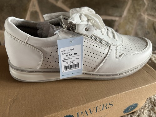 Ladies pavers white faux - ladies,