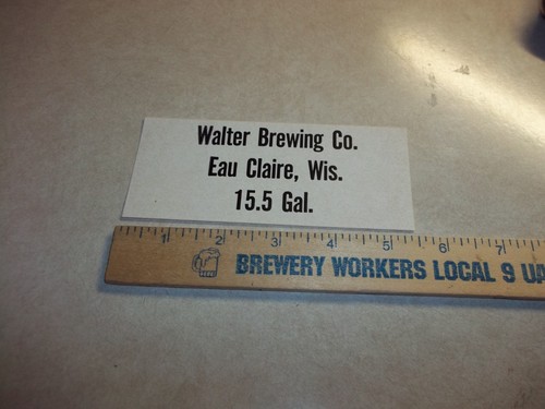 Vintage walter beer - vintage, walter's