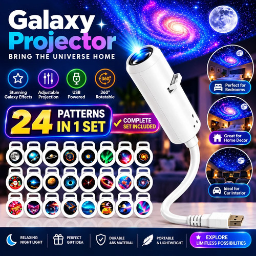 Galaxy projector in 1 - projector, 24