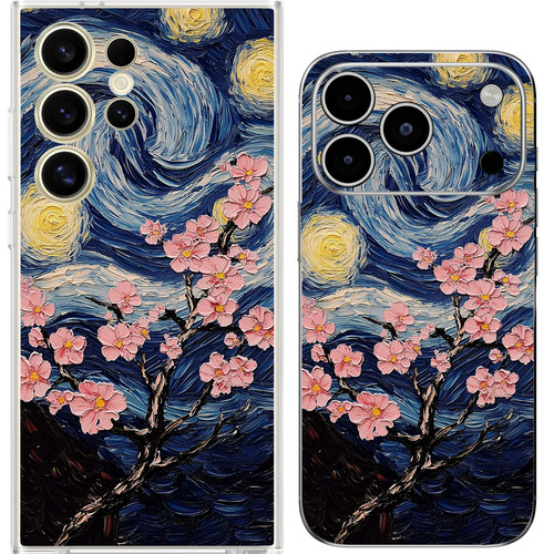 Van gogh starry night cherry - starry,