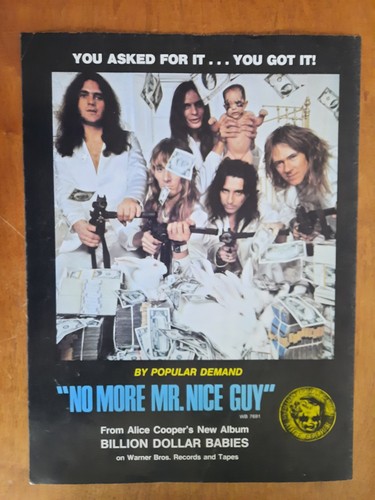 Alice cooper more nice - no, mr.