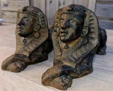 Pair antique cast iron - antique,