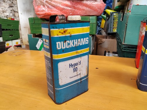 Vintage oil can duckhams - oil,