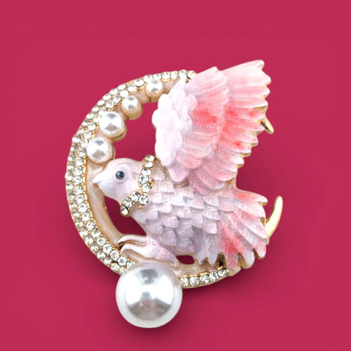 Bitey pink cockatoo - pink,