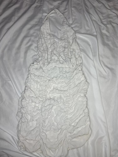 Ruffled zara halter mini dress - zara,