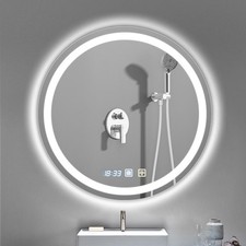 Round LED Bathroom Mirror with