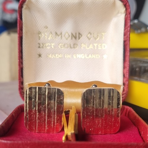 Diamond cut gold - cut, plated