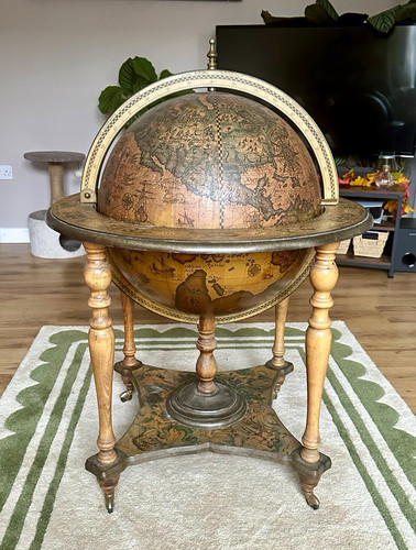 Vintage mid century globe - vintage,