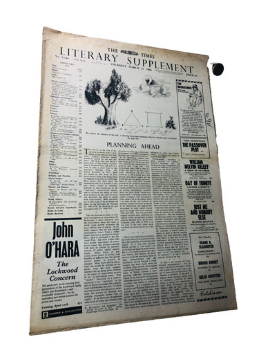 Newspaper the times literary - the,