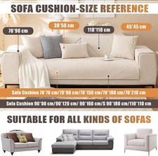 Sectional L Shape Sofa Cover