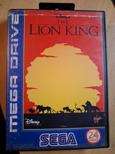 The lion king sega mega - king,