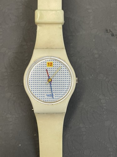 Swatch watch 1985 dotted - swatch,