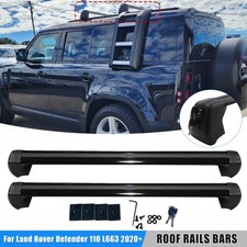 BLACK ROOF RACK CROSS BARS