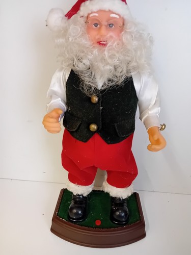 Vintage dancing santa - vintage,