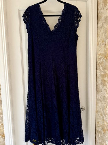 Gorgeous nwt navy stretch lace - nwt,