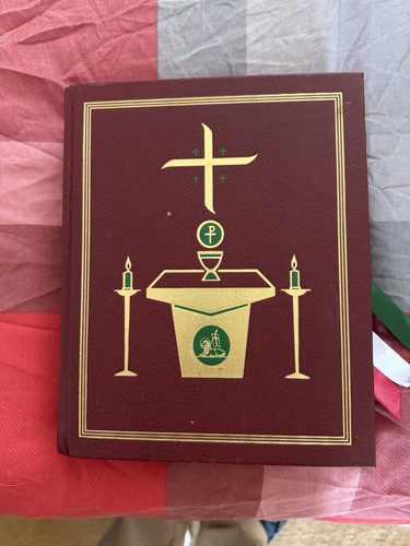 Roman catholic altar missal - roman,