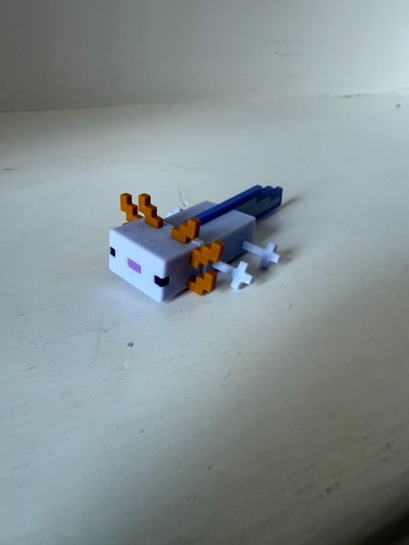 Minecraft toy figure axolotl - minecraft,